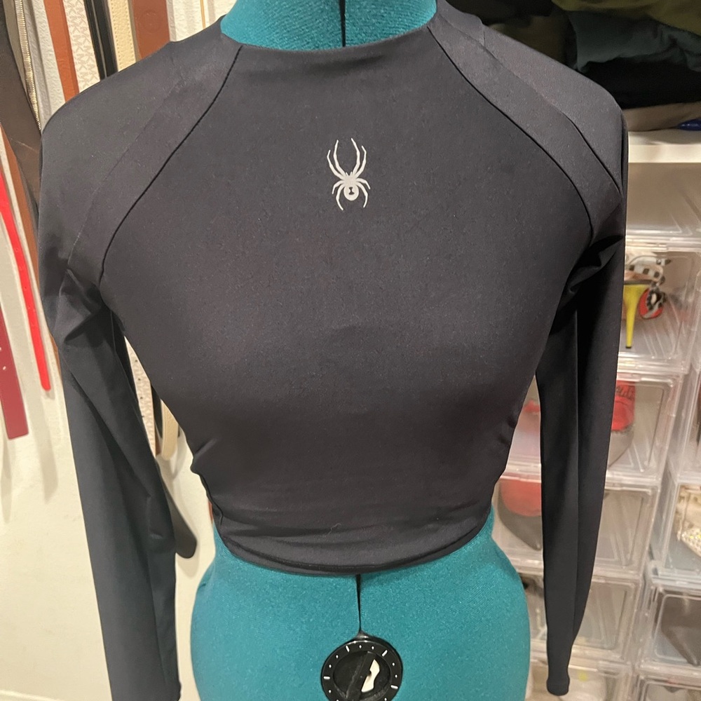 Spyder Women's Black Long Sleeve Top